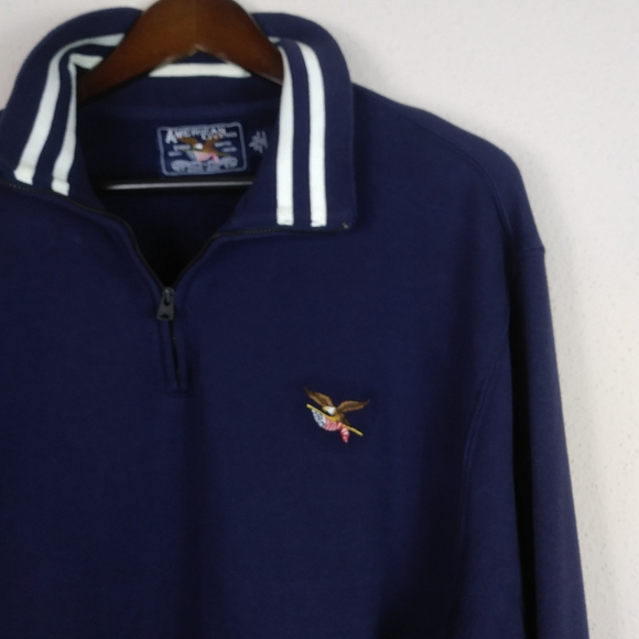 American Living Other - NWT American Living Navy Resort Half Zip Pullover